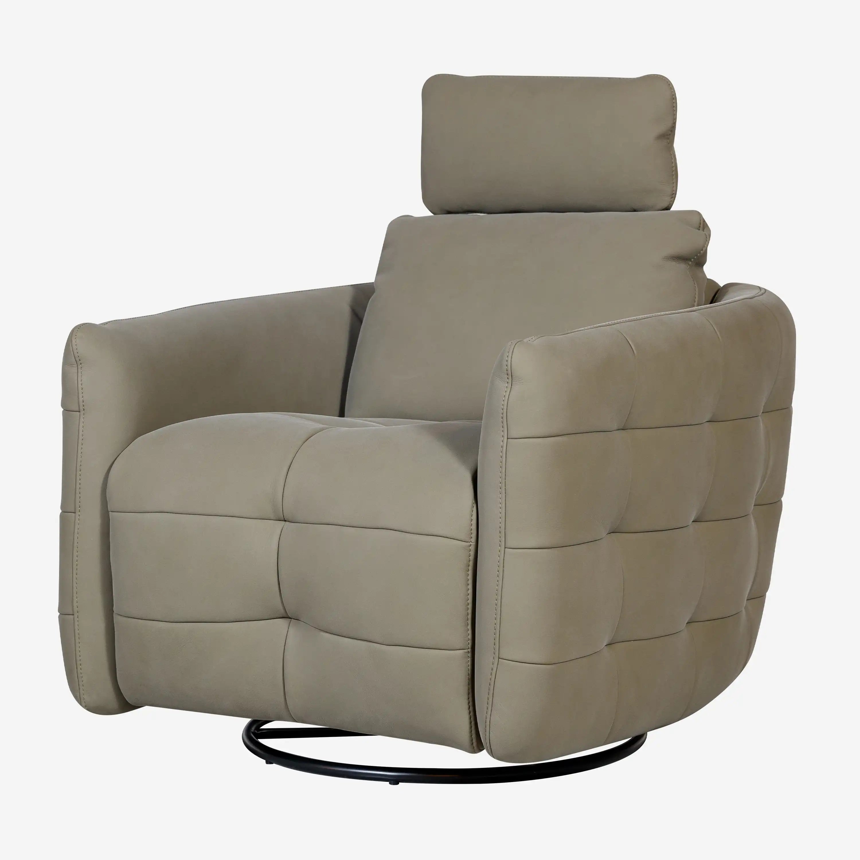 Graziosa Single Seater recliner Leather Sofa